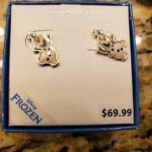 DISNEY - Fine jewelry: Olaf earrings